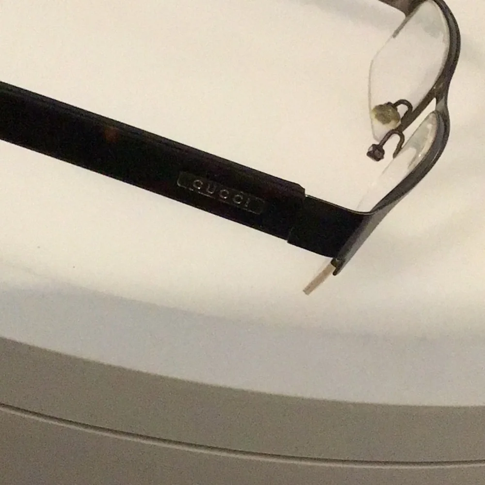 Authentic Gucci luxury designer signature vintage eyeglasses sunglasses frames